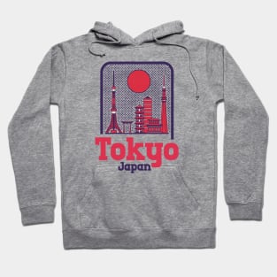 Tokyo Japan Vintage Hoodie